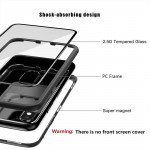 Wholesale iPhone Xs Max Fully Protective Magnetic Absorption Technology Transparent Clear Case (Black)